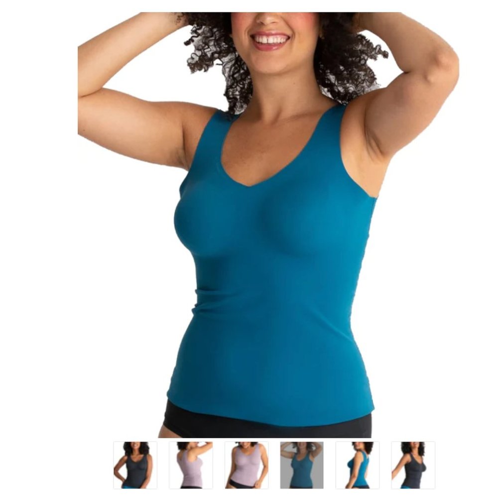 EVELYN & BOBBIE DEFY V-Neck Bra Tank size xxl